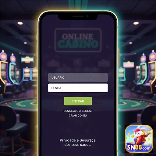 Ilustração de Descubra o aplicativo cassino sn88 para Android e iOS