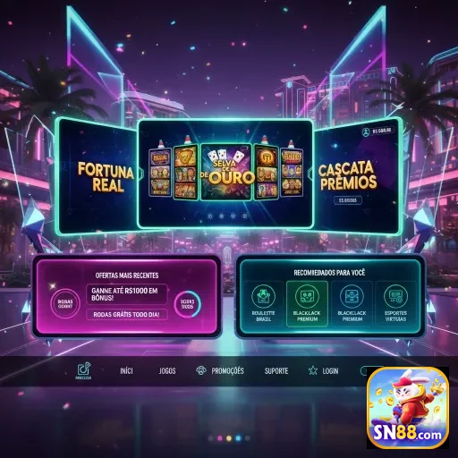 Ilustração de Descubra os Melhores Slot Games e Serviços VIP no sn88